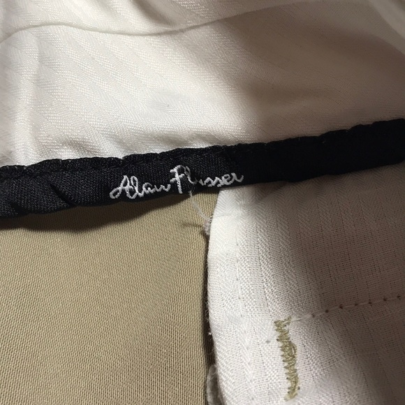 Alan Flusser Golf Khaki Shorts Size Men’s 40 - Picture 2 of 8